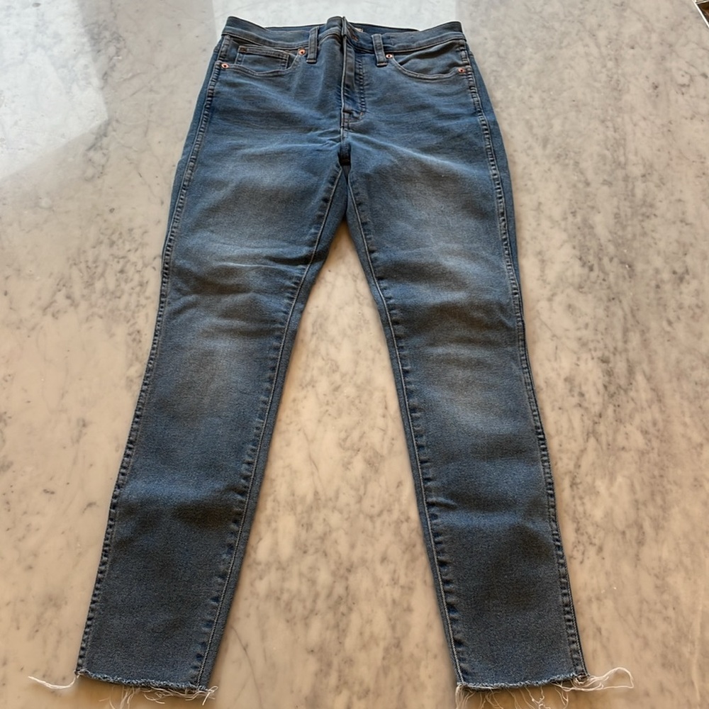 Madewell 10in High Rise Skinny Jeans - Picture 4 of 10